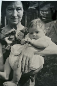 Grandmother and me!