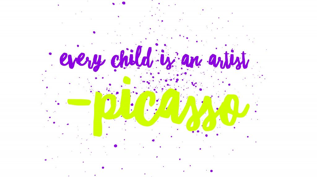 Image for Every Child is an artist quote by Picasso